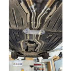 Single Mid Pipe Exhaust for BMW G80 M3 G82 G83 M4 - Bull Boost Performance