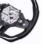 Carbon Fiber Steering Wheel w/ LED Display (Heated) for BMW G20 G80 G82 G83 3 Series M3 M4 - Bull Boost Performance