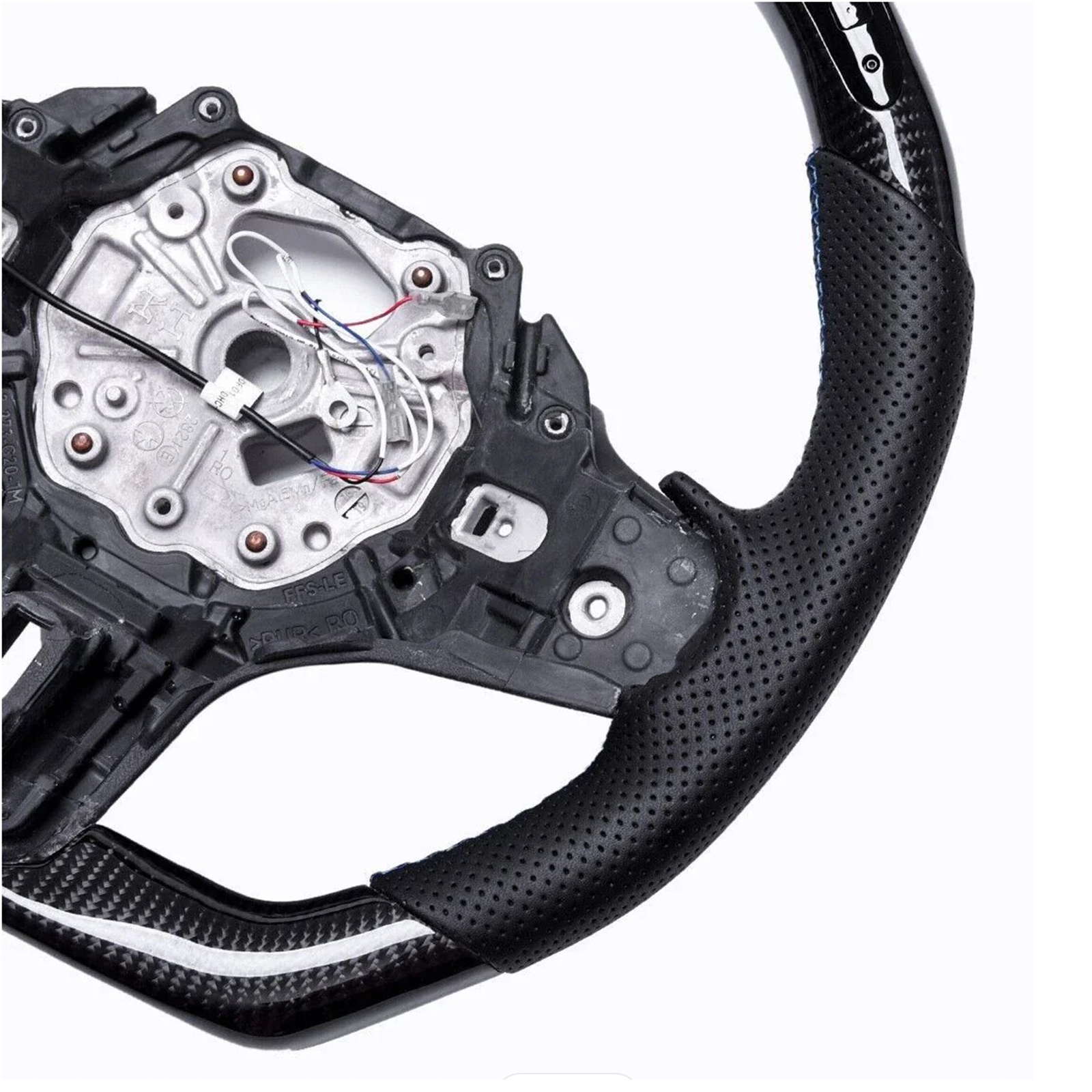 Carbon Fiber Steering Wheel w/ LED Display (Heated) for BMW G20 G80 G82 G83 3 Series M3 M4 - Bull Boost Performance