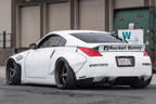 Nissan Fairlady 350z Black Rocket Bunny Style Duck Tail Trunk Spoiler (2002 - 2008)