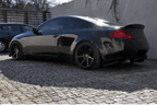 Infiniti V35 G35 Black Hyper Ducktail Style Duck Tail Trunk Spoiler (2003 - 2006)