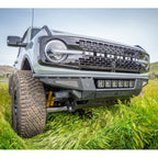 2021+ Ford Bronco Baja Front Bumper & Skid Plate - Turn Offroad