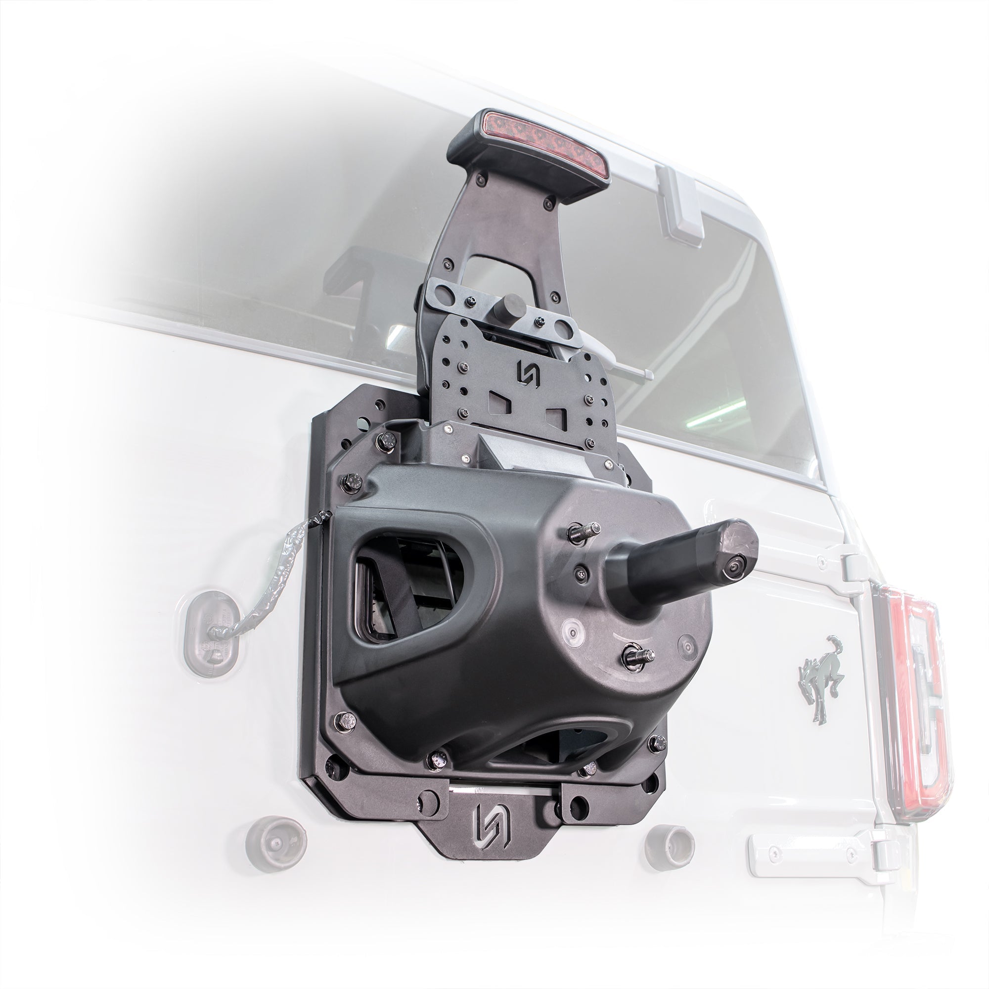 2021+ Ford Bronco Tire Carrier Relocation Kit - Turn Offroad