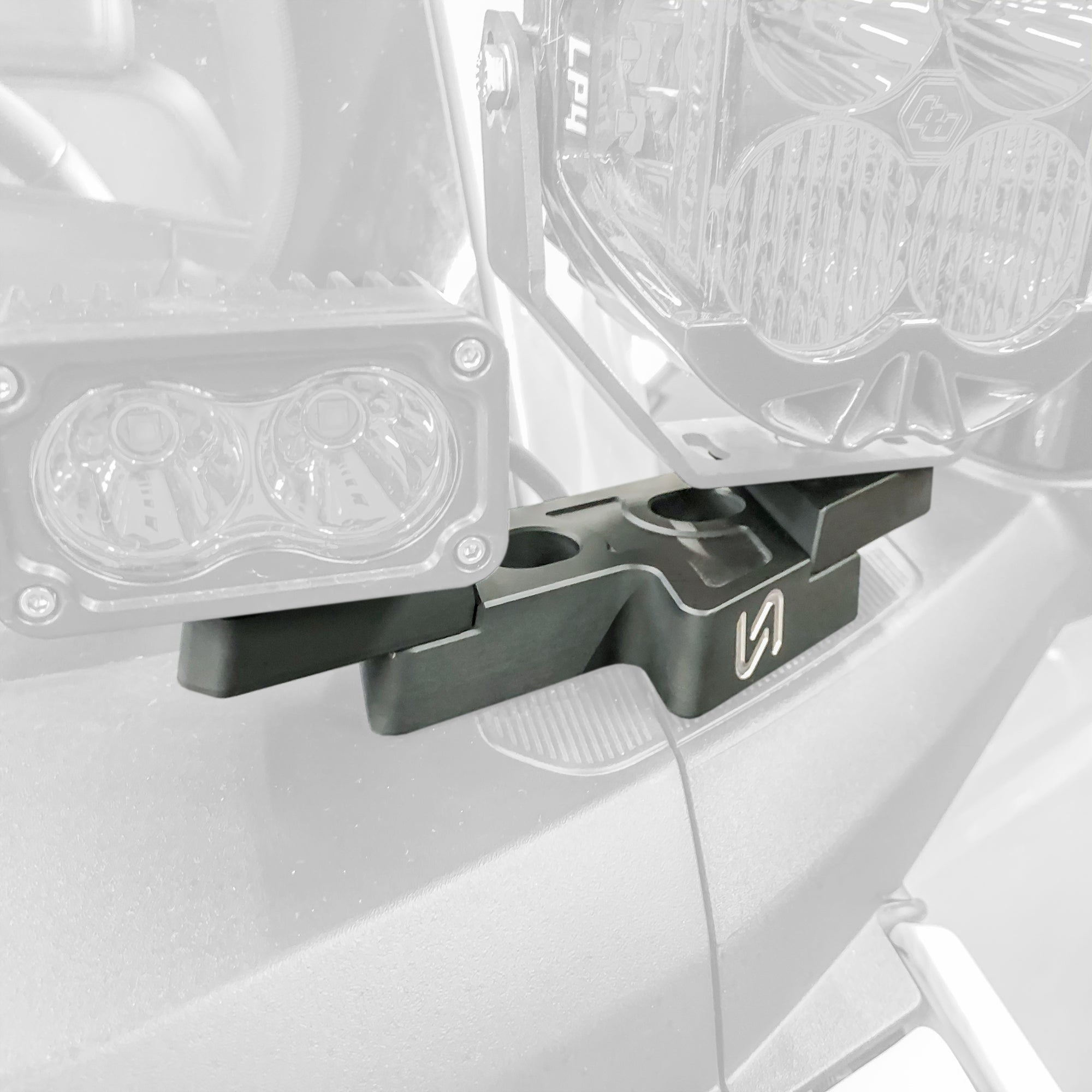 2021+ Ford Bronco Billet Mirror Light Mount - Turn Offroad