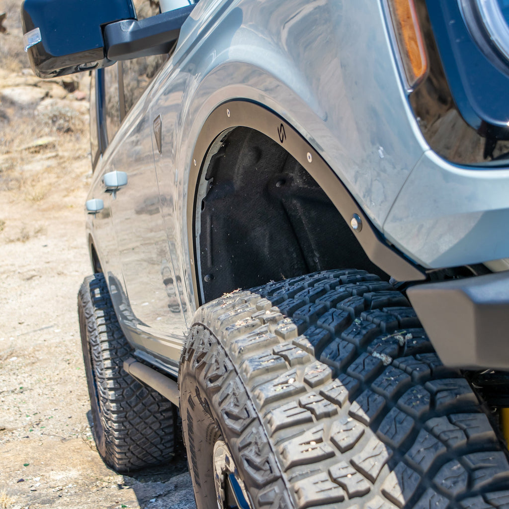 2021+ Ford Bronco Fender Delete Kit w/ Marker Lights - Turn Offroad