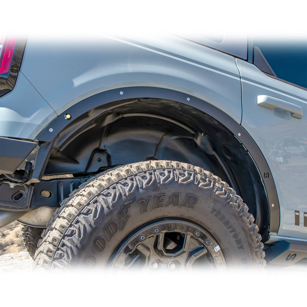 2021+ Ford Bronco Fender Delete Kit w/ Marker Lights - Turn Offroad