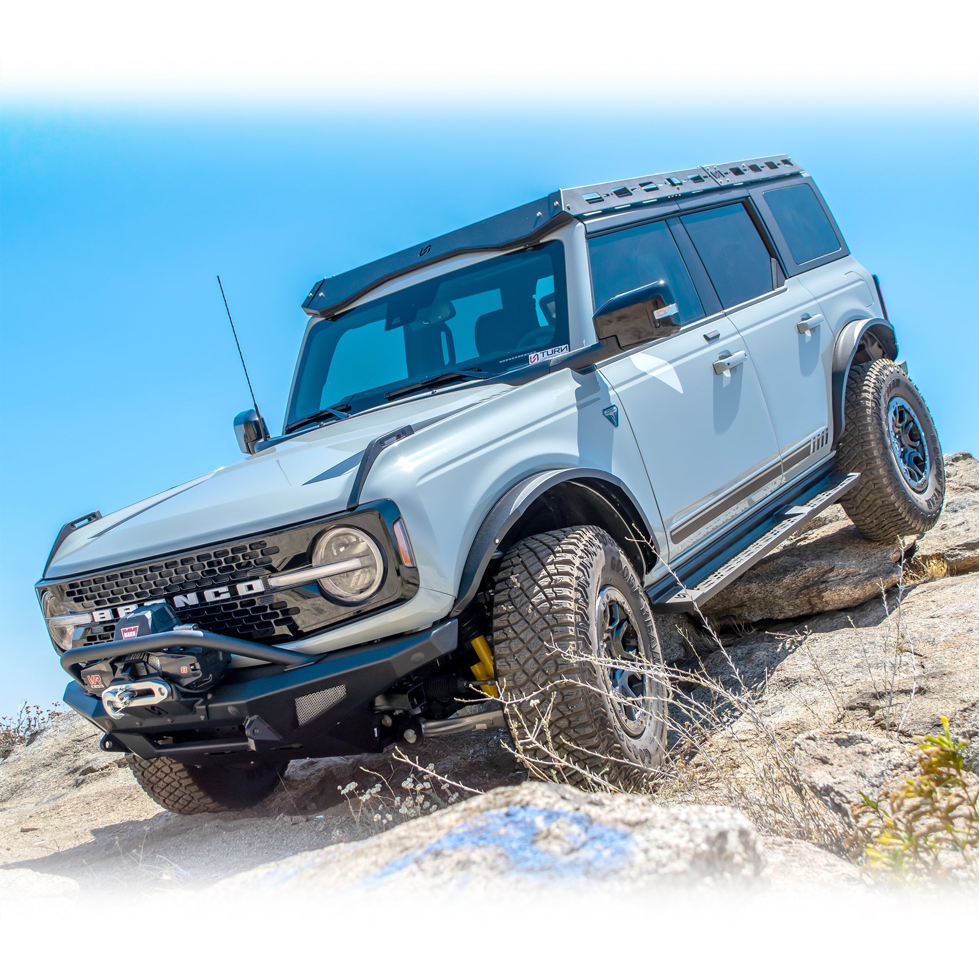 2021+ Ford Bronco Roof Rack 4-Door - Turn Offroad