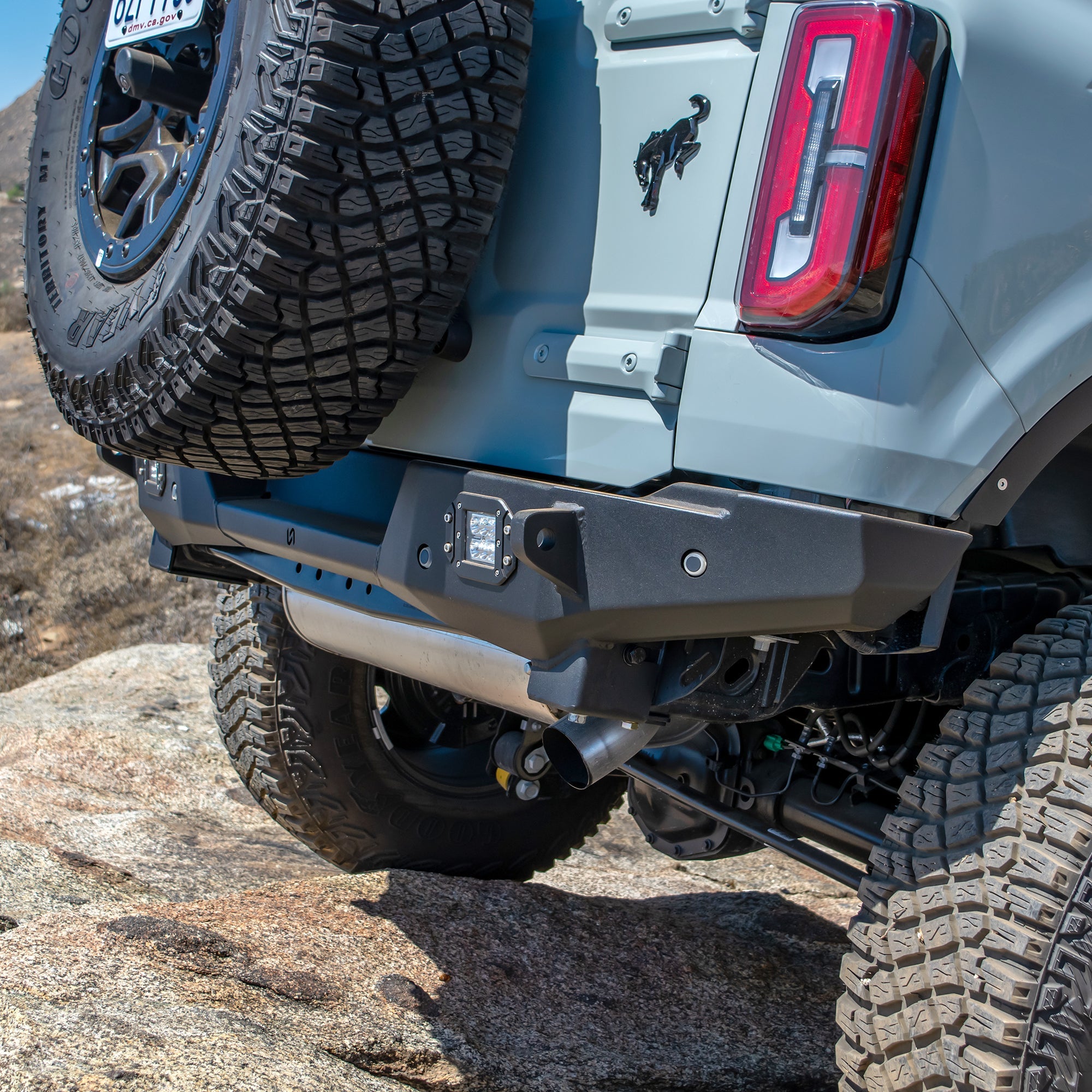 2021+ Ford Bronco Rear Bumper - Turn Offroad