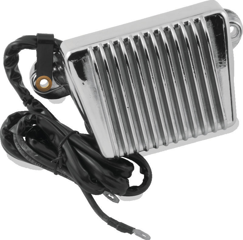 Twin Power 02-03 FLH FLT Voltage Regulator Chrome Replaces H-D 74505-02