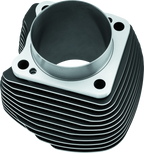 Twin Power 17-Up M8 Black 4.25 Inch Big Bore Cylinders Pair