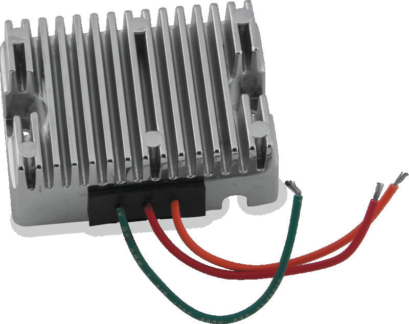 Twin Power 65-69 FL 65-77 XL Voltage Regulator Chrome Replaces H-D 74510-64 12V Generator Type