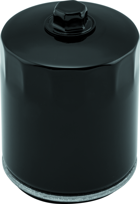 Twin Power Twin Cam and M8 Black Oil Filter With Nut Replaces H-D 63798-99 with Backflow Valve