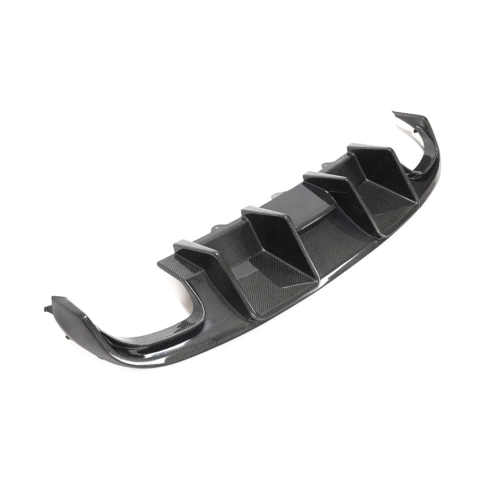 Audi A4 B8 S-Line / S4 Sedan Carbon Fiber JC Style Rear Valance Diffuser 2008 - 2012