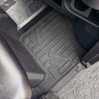 SMARTLINER Custom Fit Rugged Rubber Floor Liners For 2018-2024 Polaris Ranger 1000 (6 Seater)
