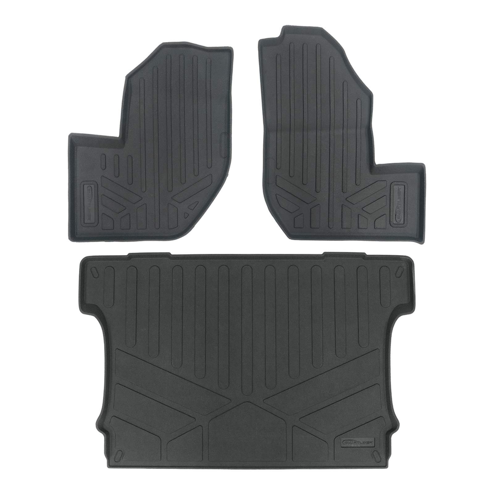 SMARTLINER Custom Fit Rugged Rubber Floor Liners For 2018-2025 Yamaha Wolverine RMA X2