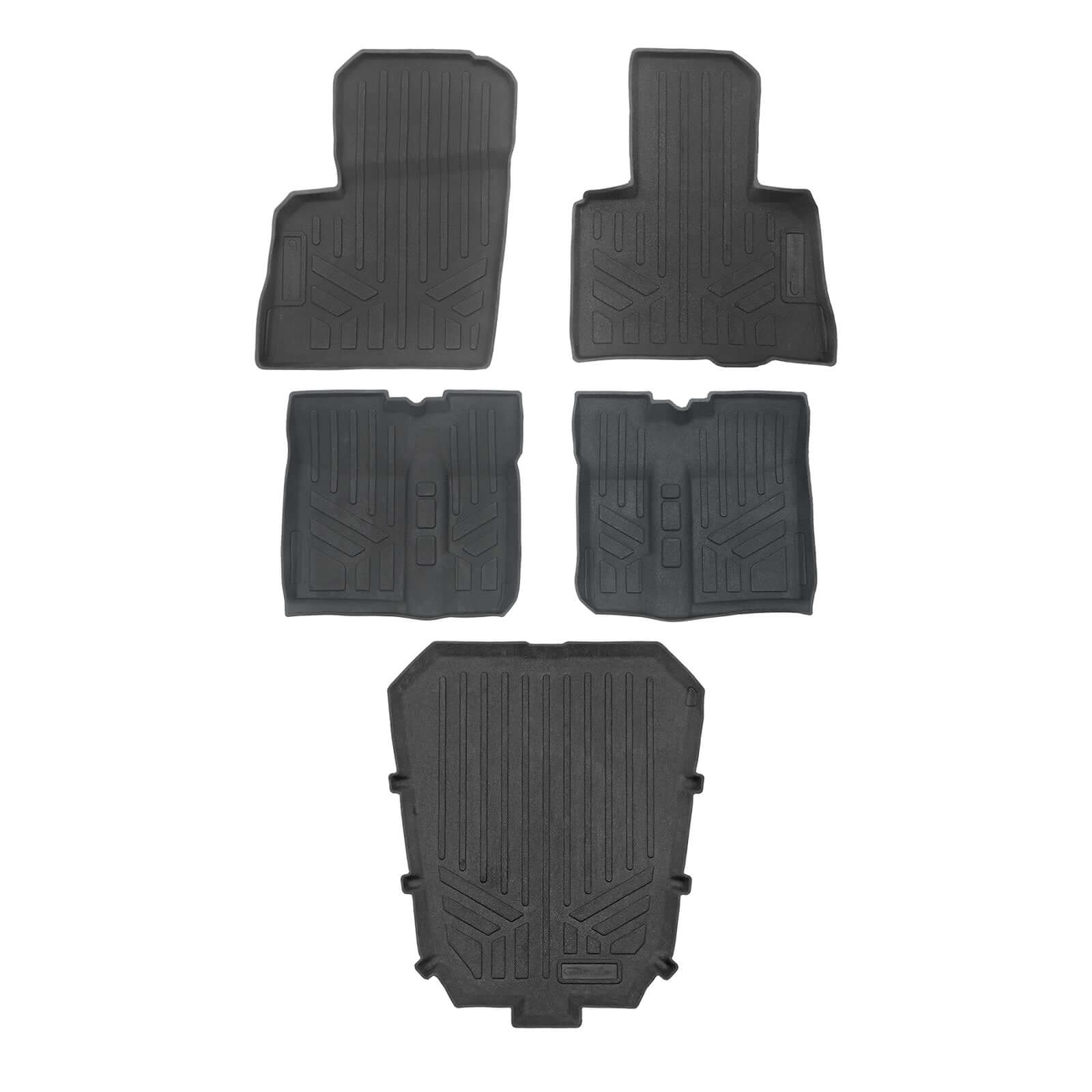 SMARTLINER Custom Fit Floor Liners For 2020-2025 Polaris RZR Pro R 4 (4-Seater)