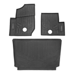 SMARTLINER Custom Fit Rugged Rubber Floor Liners For 2019-2025 Polaris General XP 1000