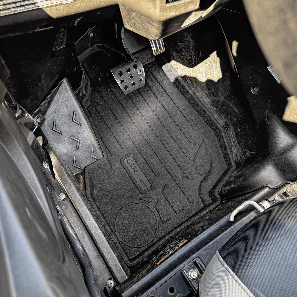 SMARTLINER Custom Fit Rugged Rubber Floor Liners For 2020-2025 Kawasaki TERYX KRX (2 Seater)