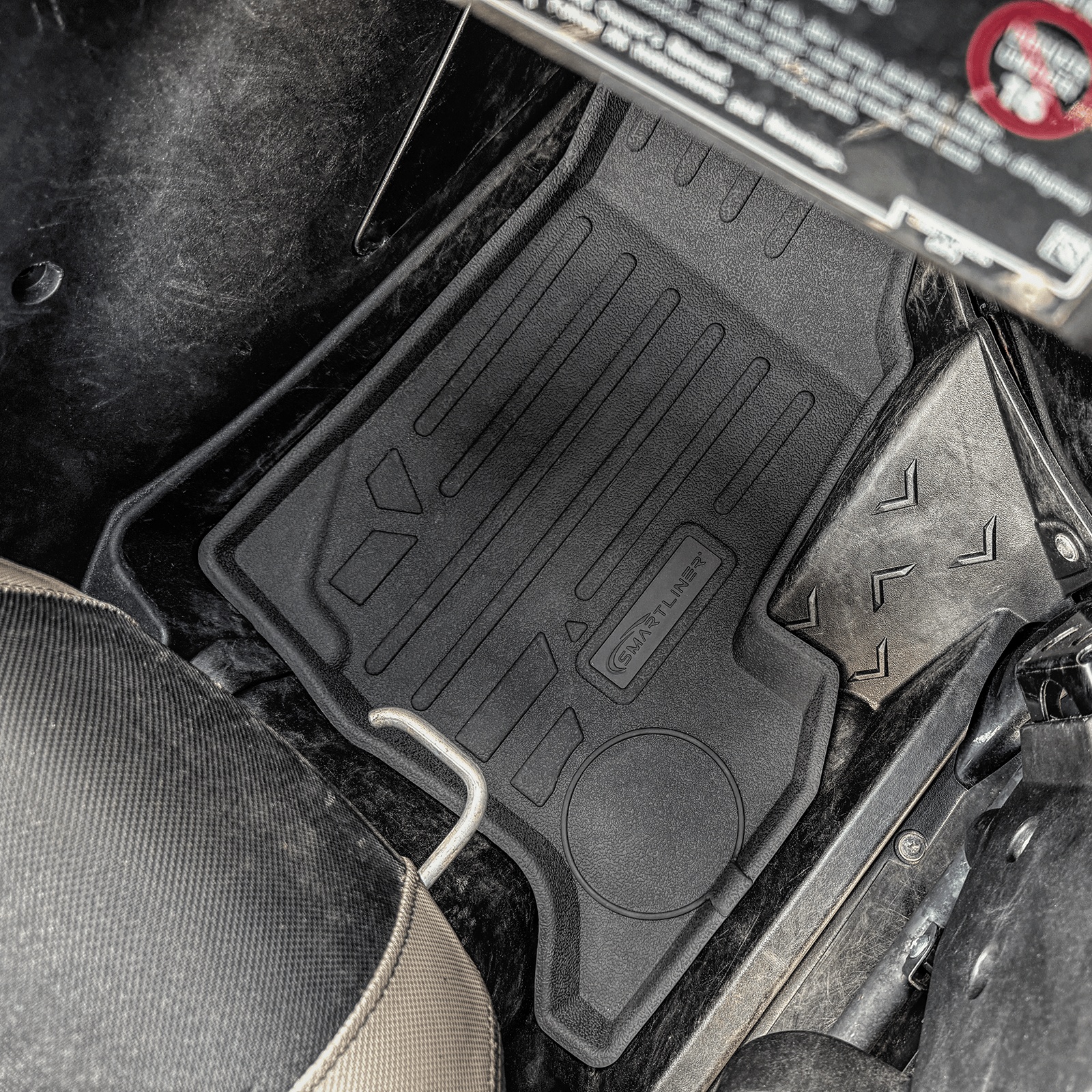 SMARTLINER Custom Fit Rugged Rubber Floor Liners For 2020-2025 Kawasaki TERYX KRX (2 Seater)