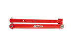 UMI 78-96 GM B-Body Boxed Extended Length Lower Control Arms w/Poly Bushings - Red