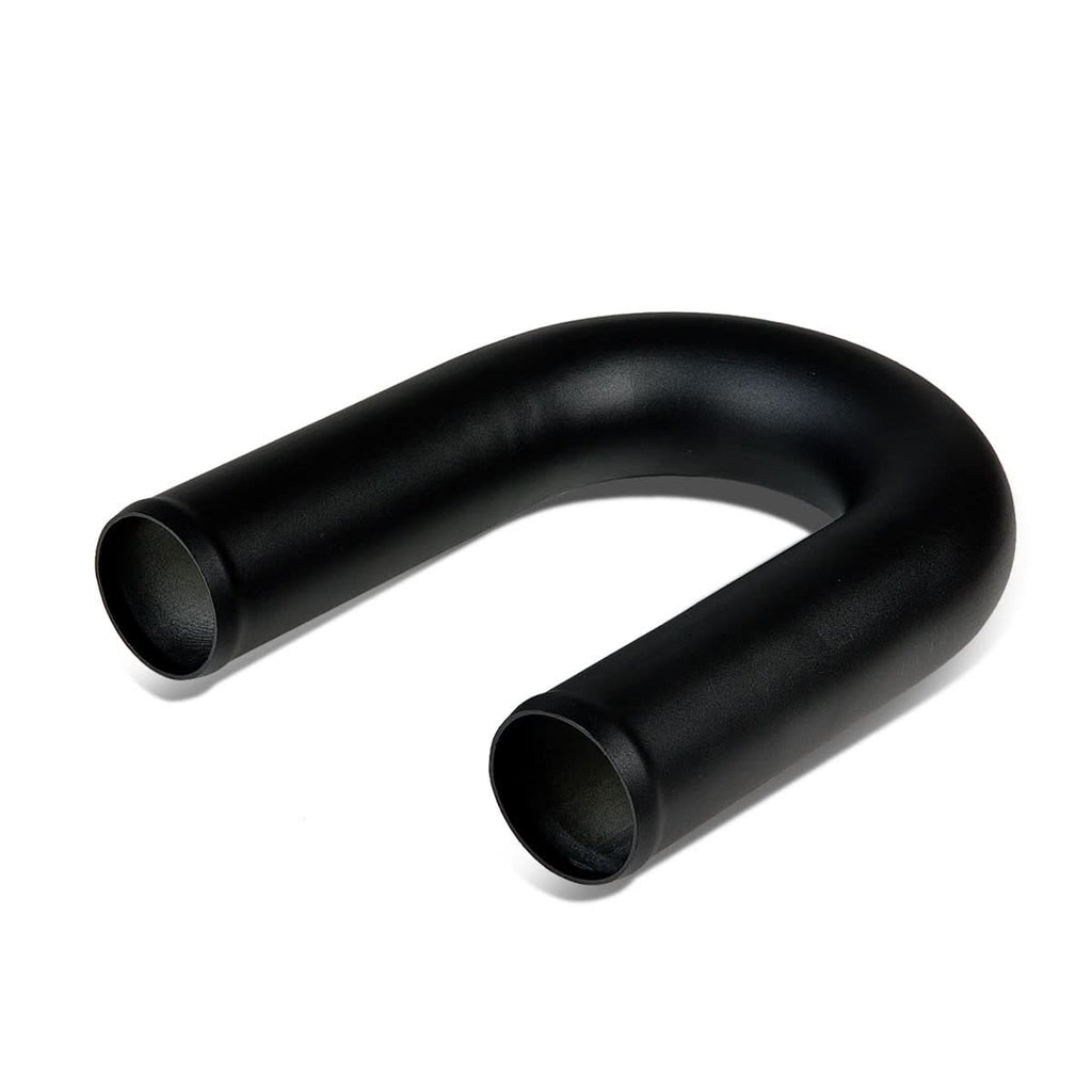 2.5" Aluminum U-Bend Pipe - Black