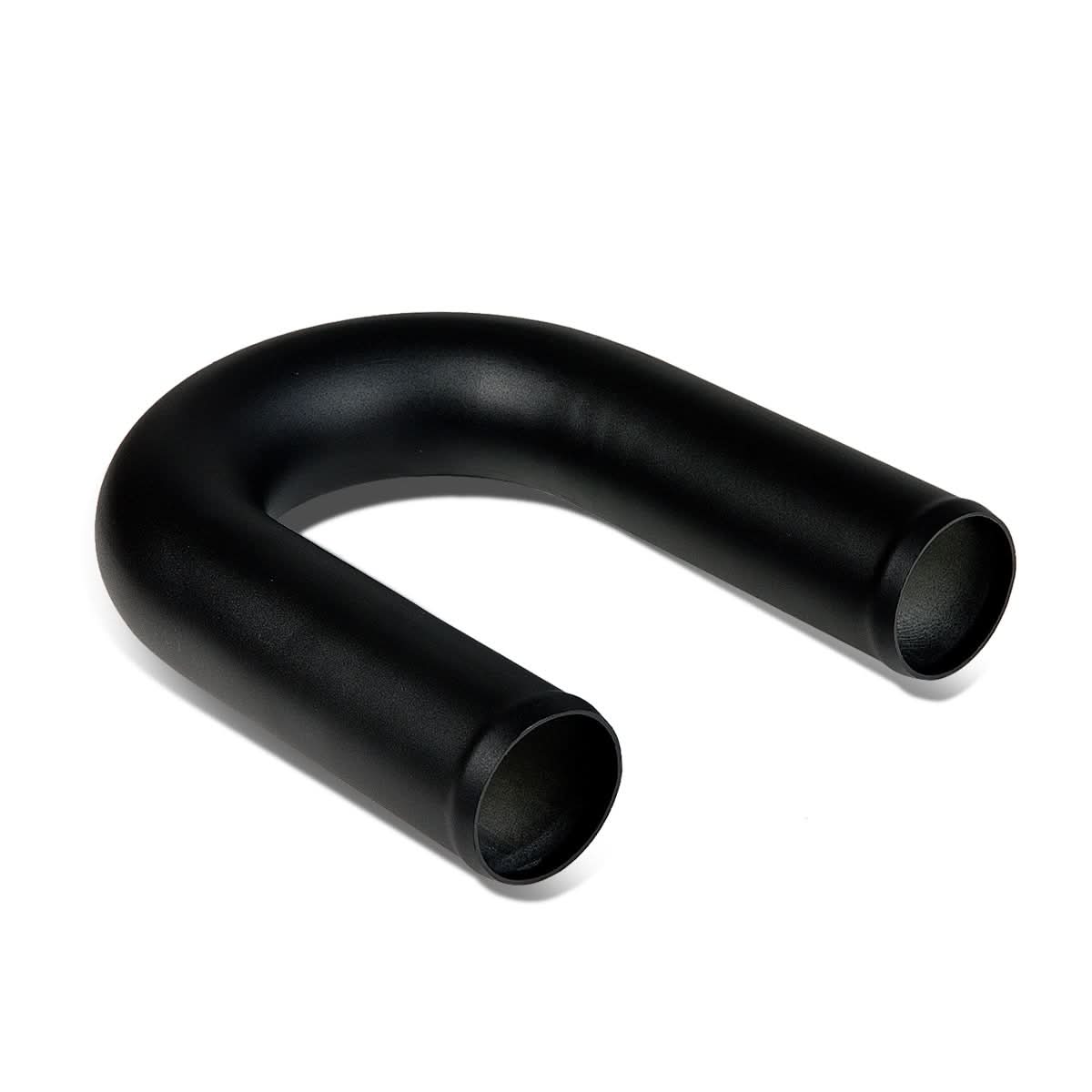 2.5" Aluminum U-Bend Pipe - Black