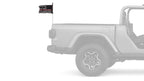 USA Subdued Nurses 12"x18" Forever Wave Flag for Jeep Wrangler YJ 1986-1995