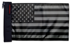 USA Subdued Tactical 12"x18" Forever Wave Flag for Jeep Wrangler LJ 2003-2006