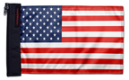 USA Ol' Glory - The Stars and Stripes 12"x18" Forever Wave Flag for Jeep Wrangler TJ 1996-2006