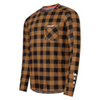USWE Flannel Long Sleeve Lightweight Off-Road Jersey Bronze - Medium