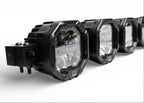 9 Light U-Con Interlocking Off Road LED Pod With Amber or White DRL Running Light