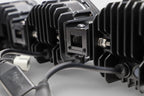 8 Light U-Con Interlocking Off Road LED Pod With Amber or White DRL Running Light