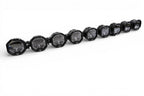 9 Light U-Con Interlocking Off Road LED Pod With Amber or White DRL Running Light