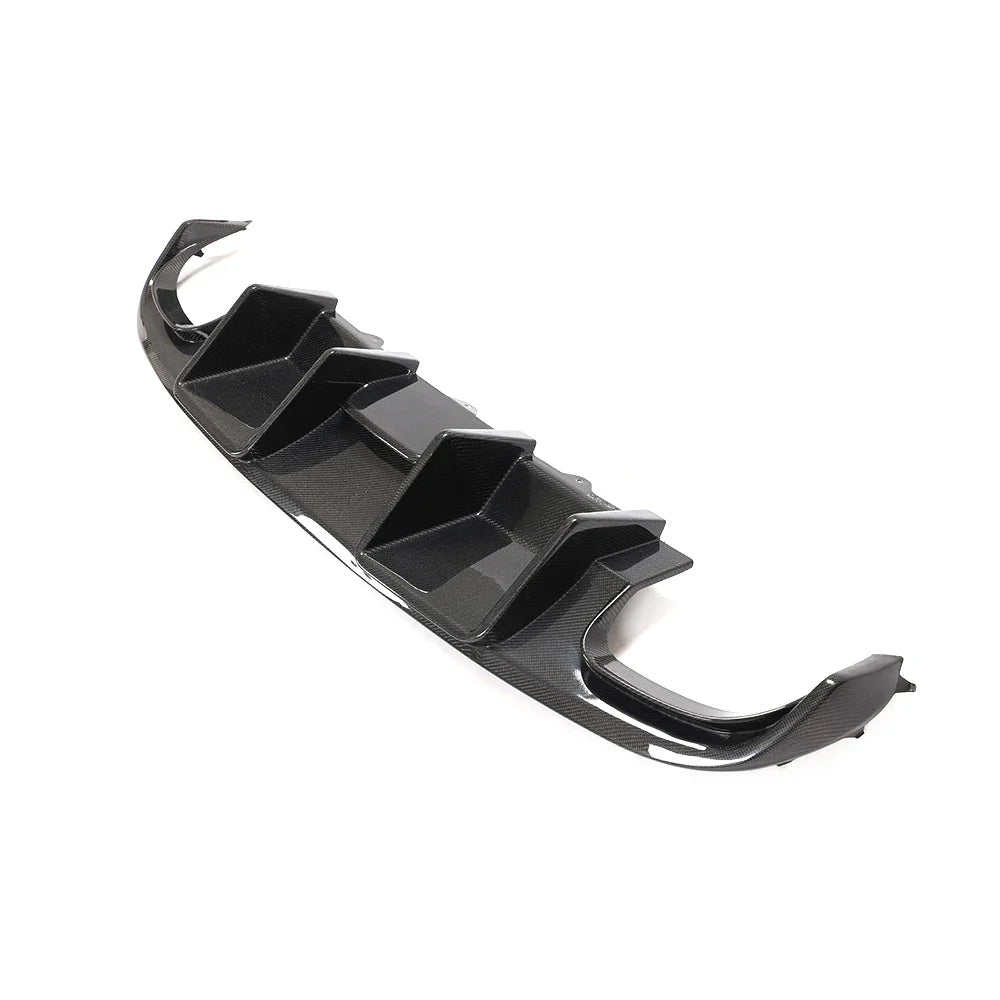 Audi A4 B8 S-Line / S4 Sedan Carbon Fiber JC Style Rear Valance Diffuser 2008 - 2012