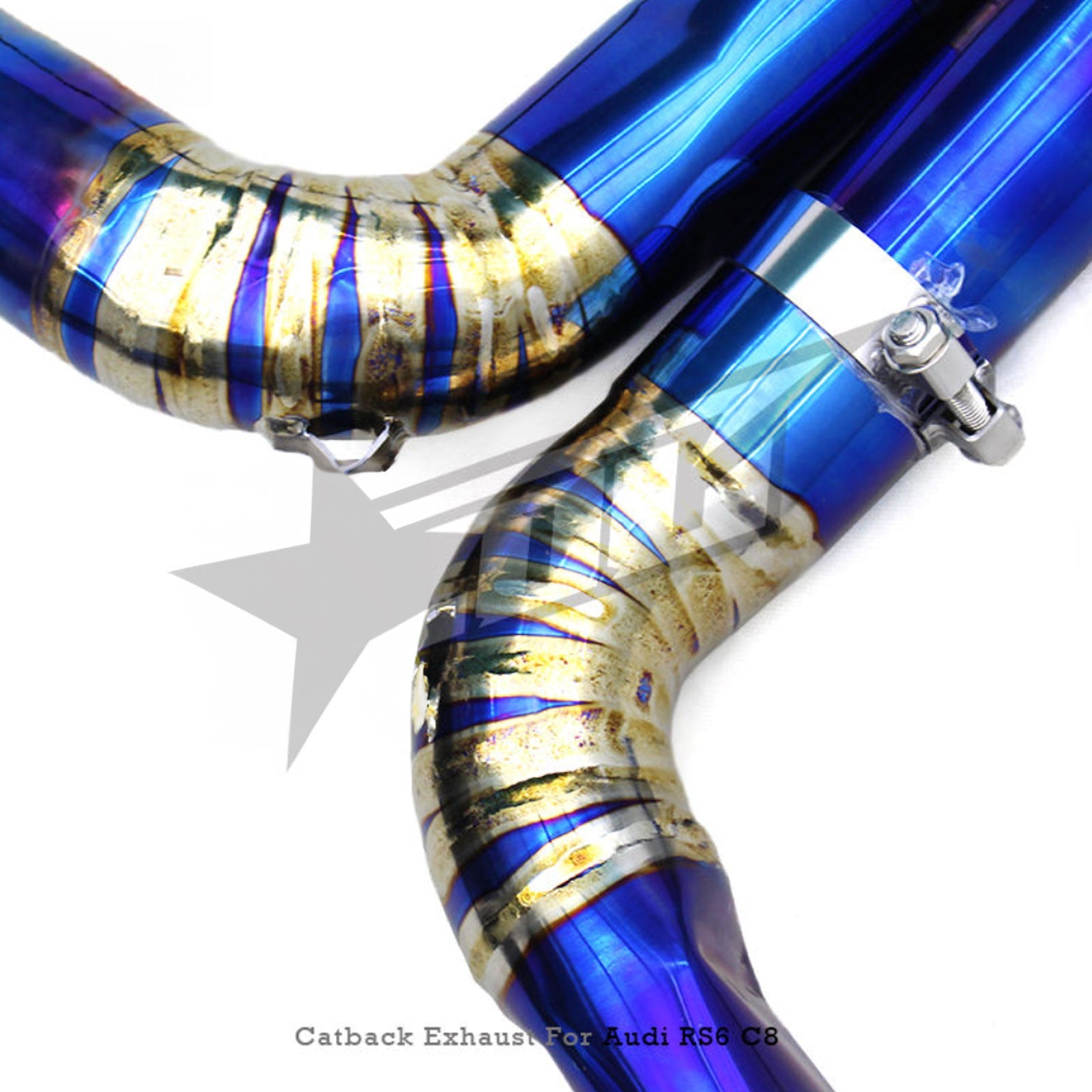 Titanium Valved Catback Exhaust System for Audi SQ5 8R FY 3.0T - Bull Boost Performance
