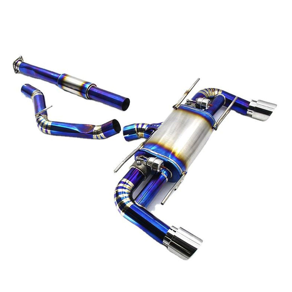 Titanium Valved Catback Exhaust System for Subaru BRZ ZC6 2.0L - Bull Boost Performance