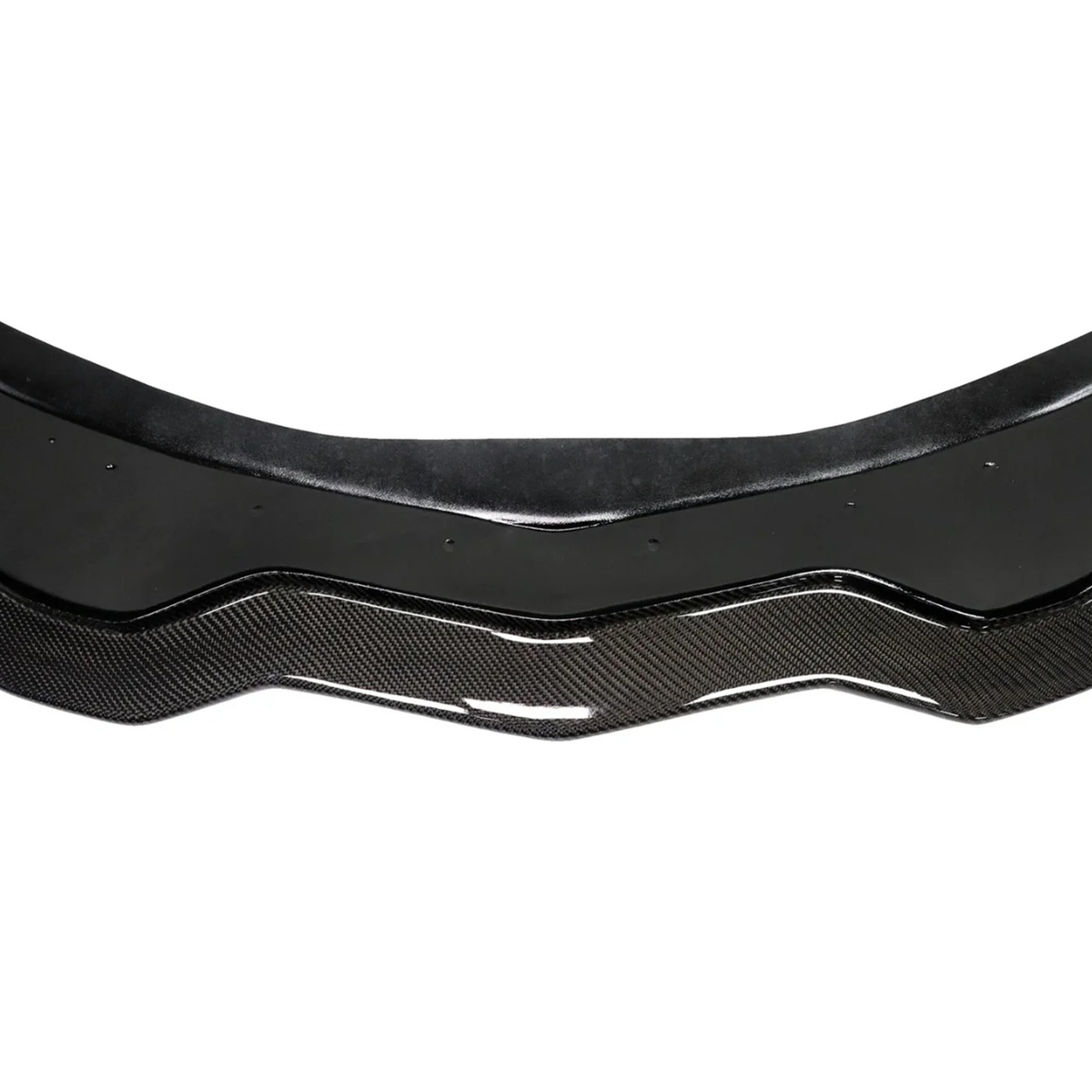 Carbon Fiber Front Lip V2 for Chevrolet Corvette C7 by Stratec Systems