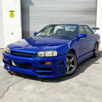 2000 Nissan Bayside Blue Skyline HR34 GT - Bull Boost Performance