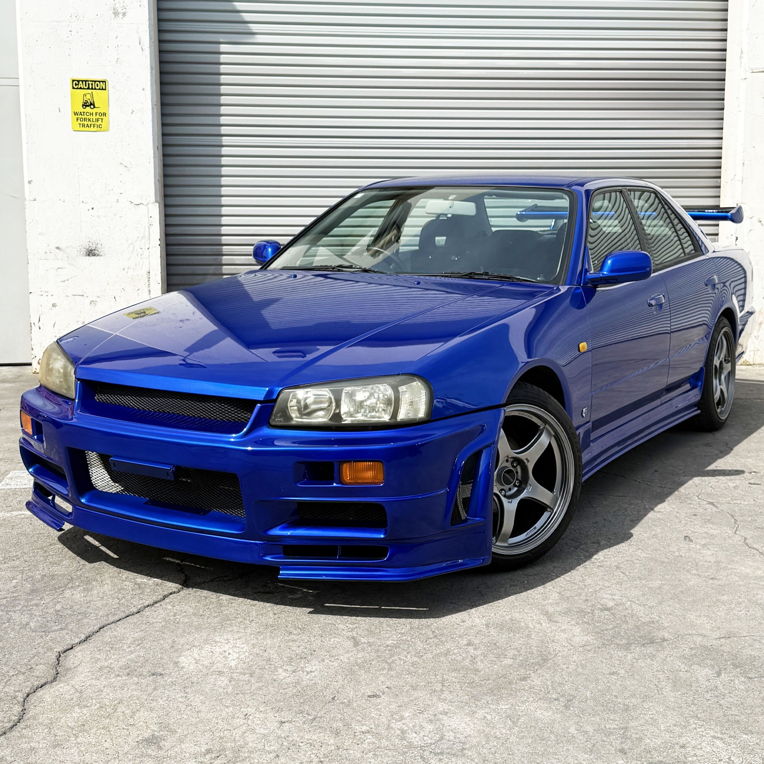 2000 Nissan Bayside Blue Skyline HR34 GT - Bull Boost Performance