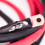 Universal Big 3 Wiring Upgrade Kit (4ft 1/0 Positive, 1 4ft 1/0 Ground, 1 3ft 1/0 Ground) by JS Alternators
