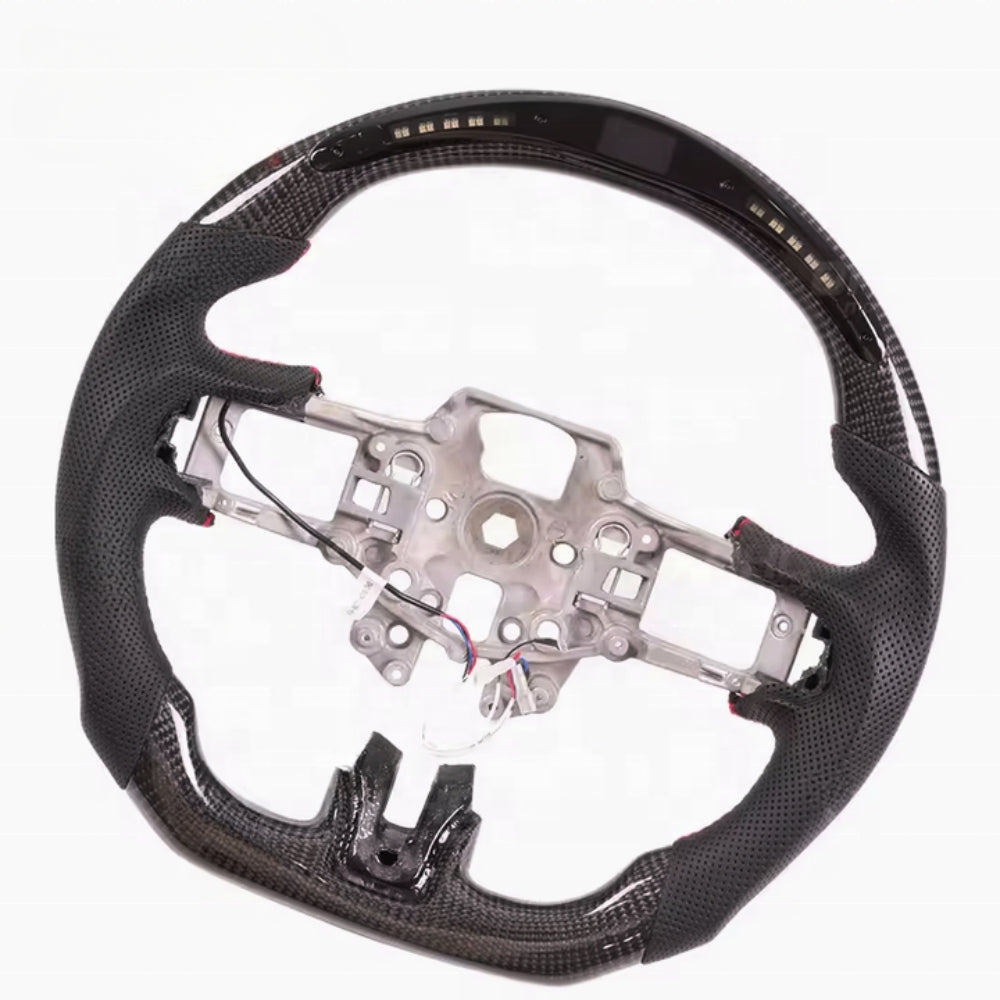 Ford Mustang GT LED Carbon Fiber Steering Wheel 2015-2017