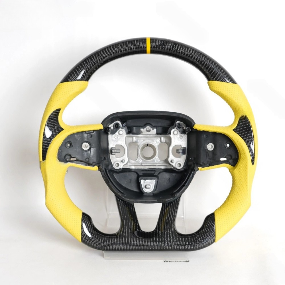 Carbon Fiber Steering Wheel for Dodge Challenger/Charger 2015+