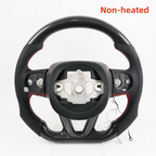 Carbon Fiber LED Heated Steering Wheel for Dodge 2015-2026