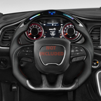 Carbon Fiber LED Heated Steering Wheel for Dodge 2015-2026