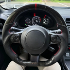 Carbon Fiber LED Steering Wheel for Toyota GR86/BRZ 2017-2025