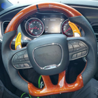 Carbon Fiber Steering Wheel for Dodge Challenger/Charger 2015+