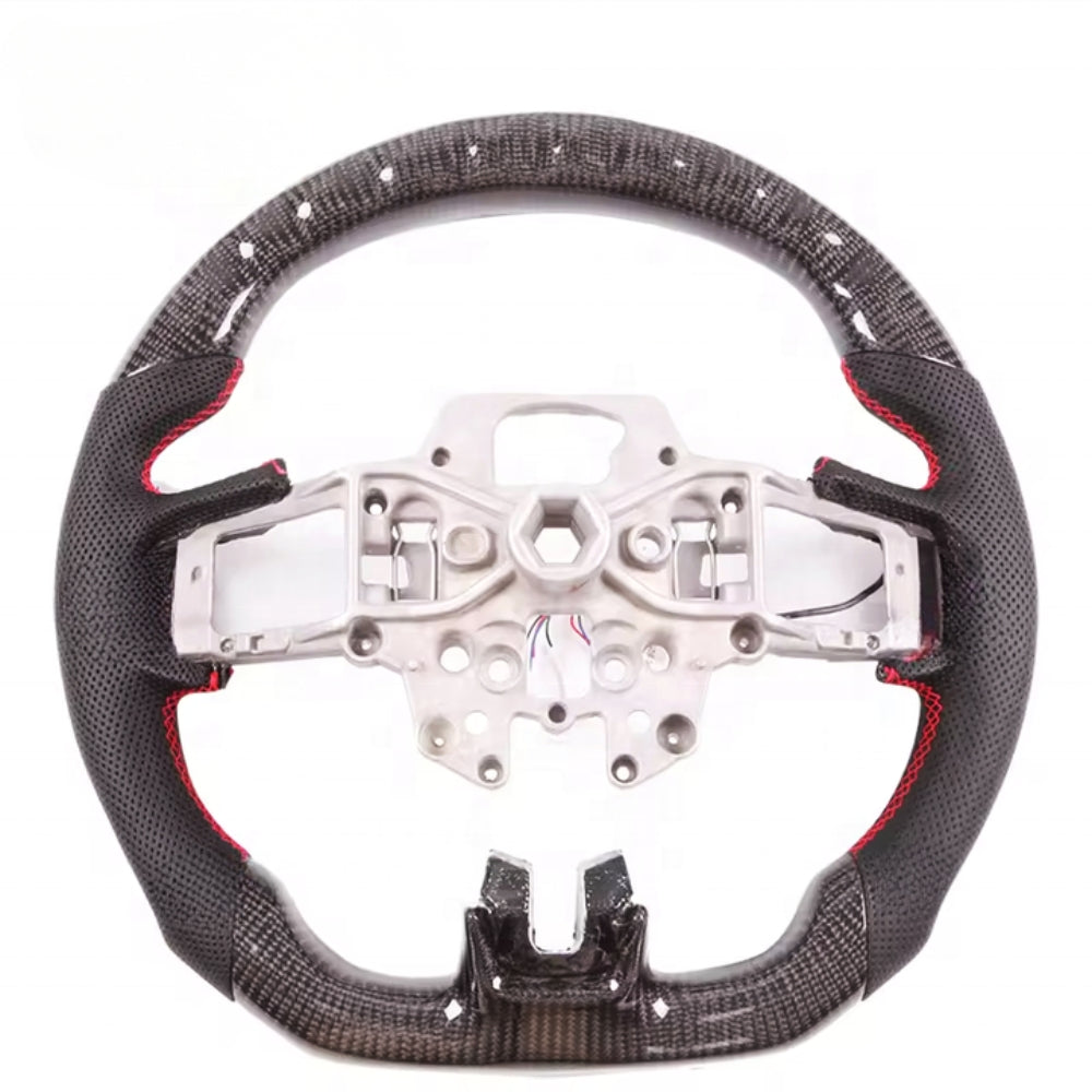 Ford Mustang GT LED Carbon Fiber Steering Wheel 2015-2017