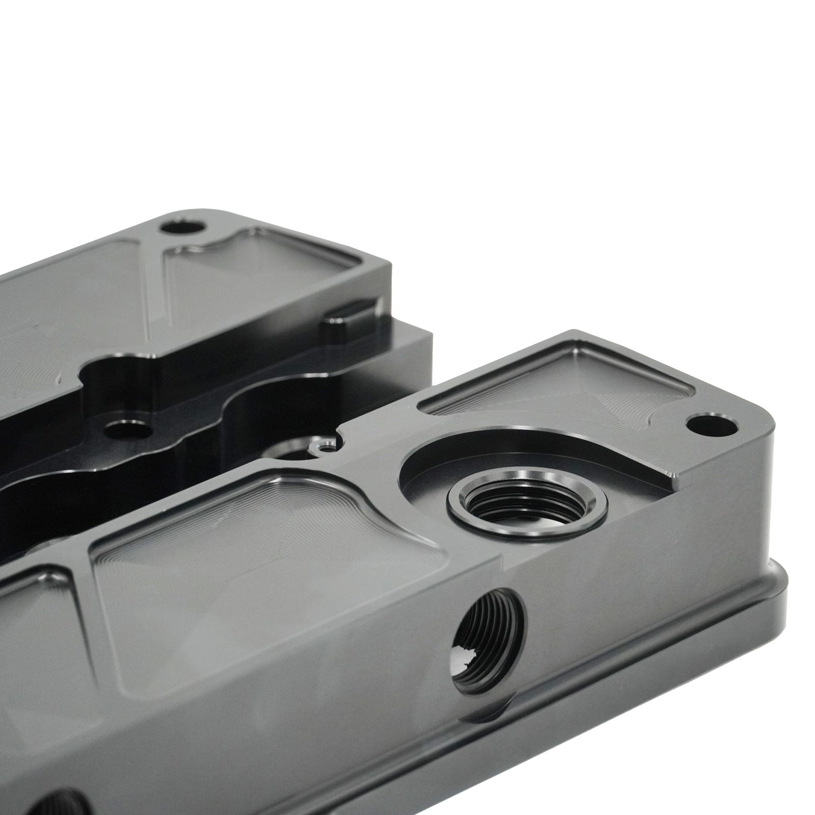 Billet B Series Vented Valve Cover Baffle B16 B18 AN10 For Honda Acura DOHC Vtec - Bull Boost Performance