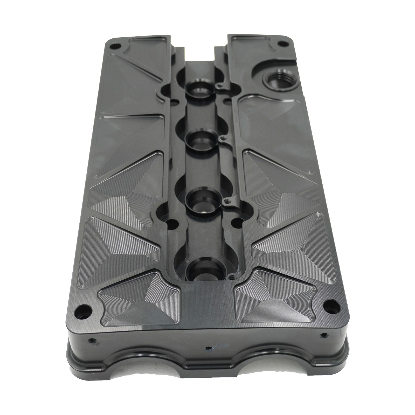 Billet B Series Vented Valve Cover Baffle B16 B18 AN10 For Honda Acura DOHC Vtec - Bull Boost Performance