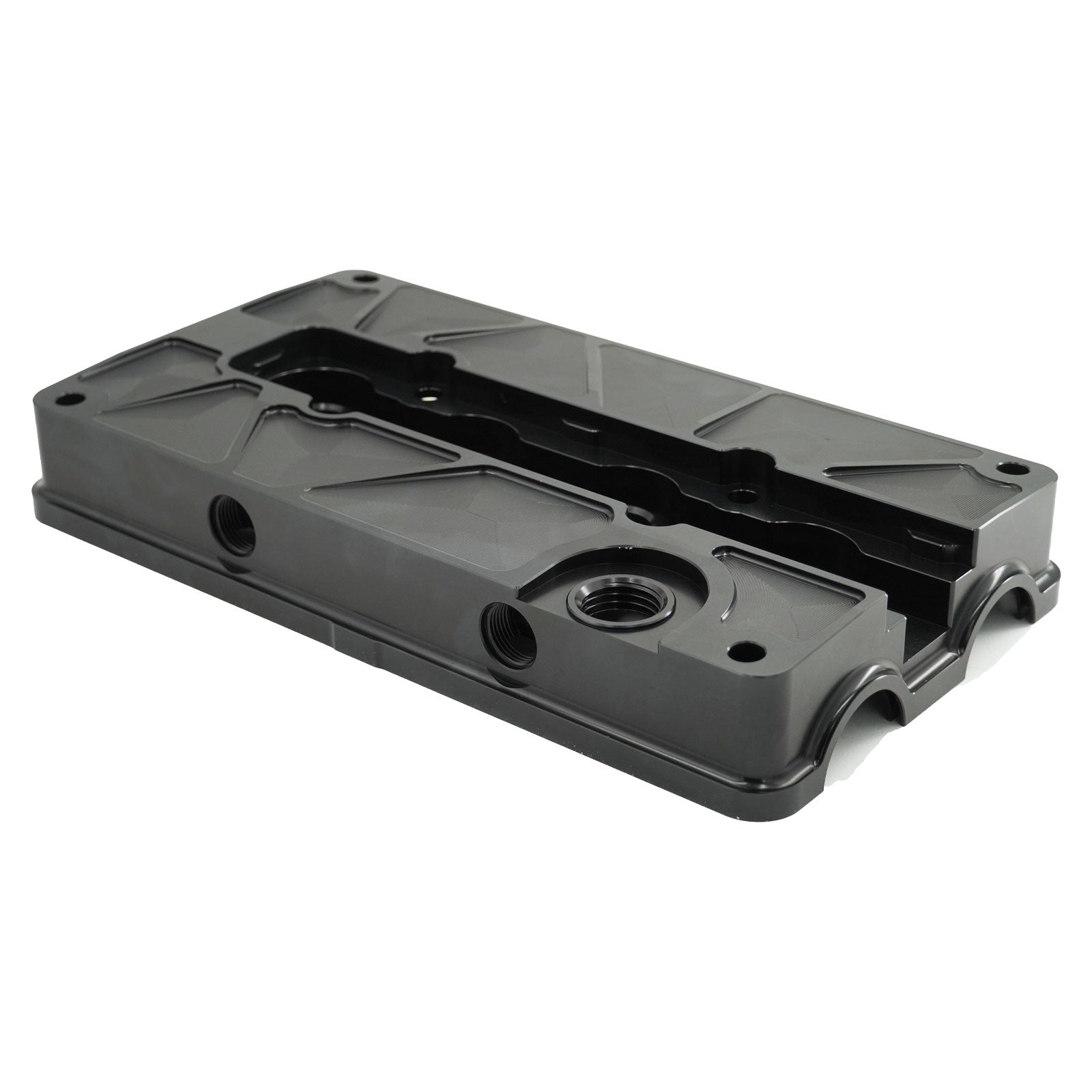 Billet B Series Vented Valve Cover Baffle B16 B18 AN10 For Honda Acura DOHC Vtec - Bull Boost Performance
